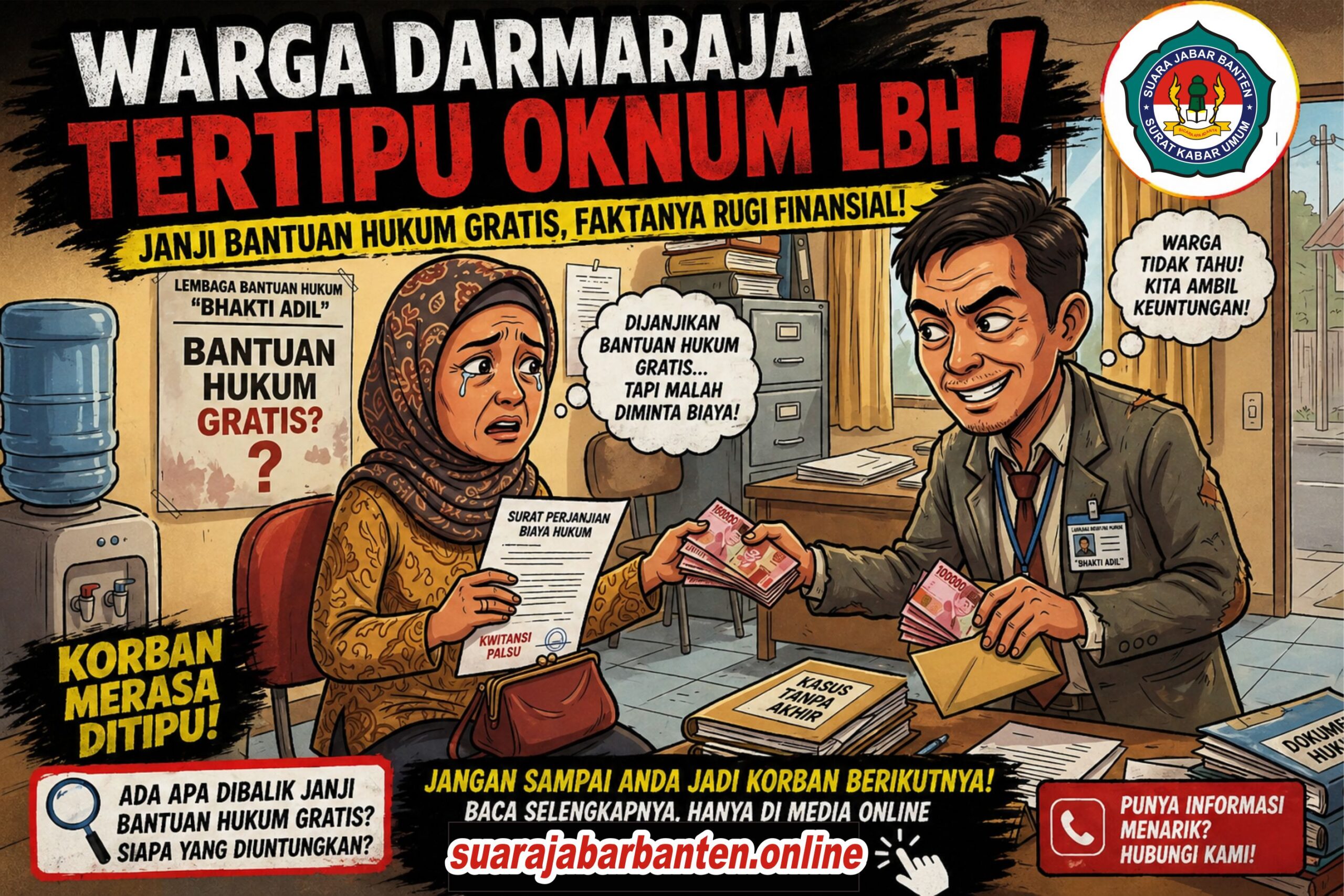 Korban Dugaan Penipuan Berkedok Pendampingan Hukum di Sumedang Alami Kerugian Besar hingga Stroke