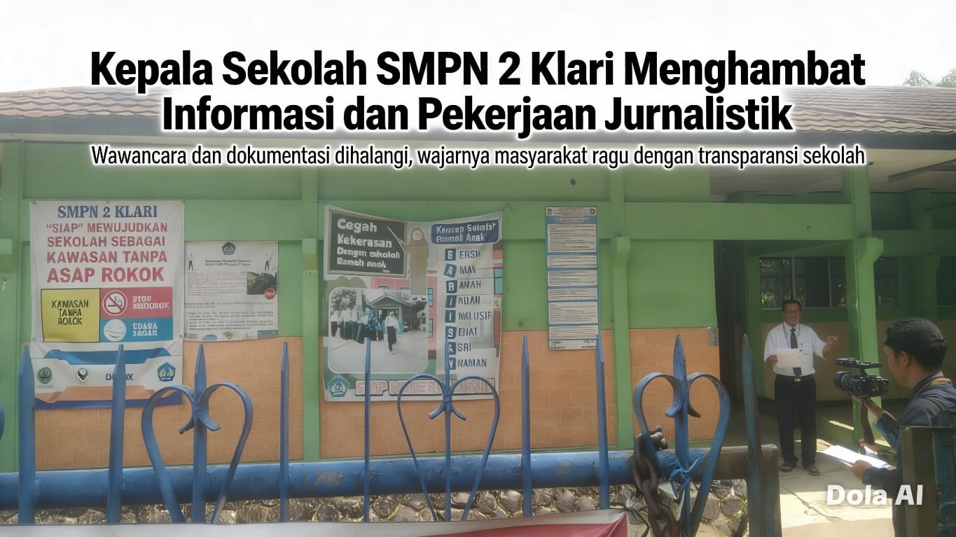 Jurnalis Terhambat Akses Informasi di SMP Negeri 2 Kelari, Dugaan Minim Transparansi Mencuat