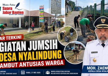 Kegiatan Jumsih di Desa Nyalindung Disambut Antusias Warga