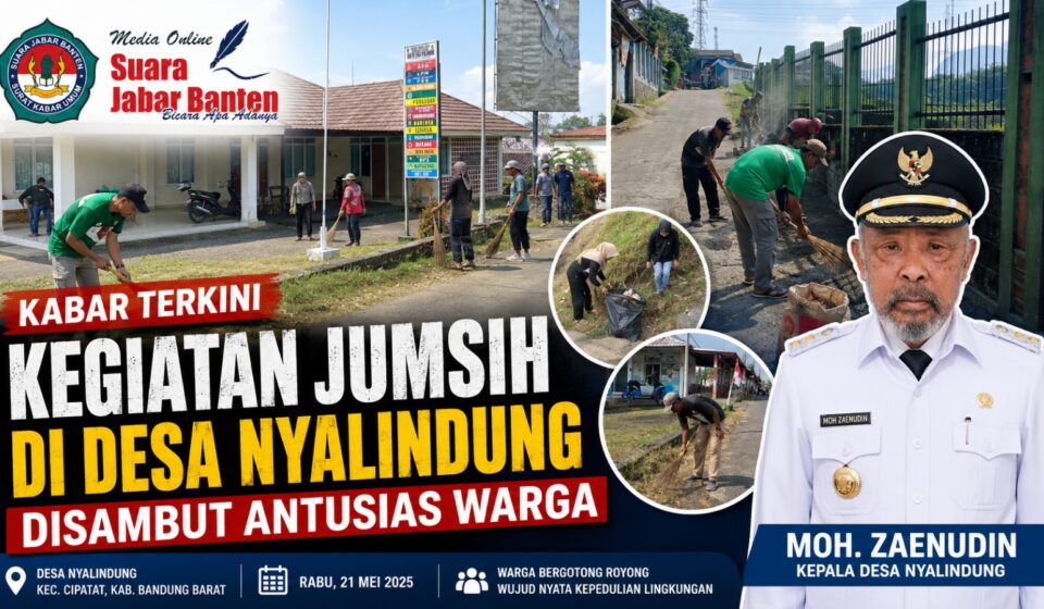 Kegiatan Jumsih di Desa Nyalindung Disambut Antusias Warga