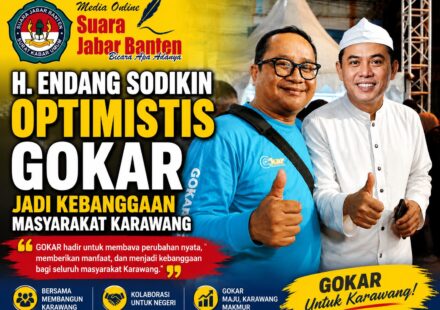 H. Endang Sodikin Optimistis GOKAR