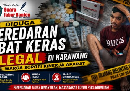Diduga Peredaran Obat Keras Ilegal di Karawang, Warga Soroti Kinerja Aparat