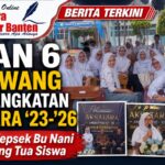SMAN 6 Karawang Lepas Angkatan AKSATARA ’23–’26, Dihadiri Kepsek Bu Nani dan Orang Tua Siswa
