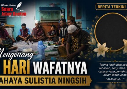 Mengenang 7 Hari Wafatnya Cahaya Sulistia Ningsih