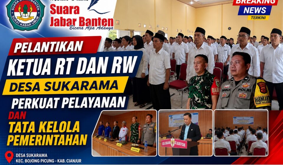 PELANTIKAN KETUA RT DAN RW DESA SUKARAMA