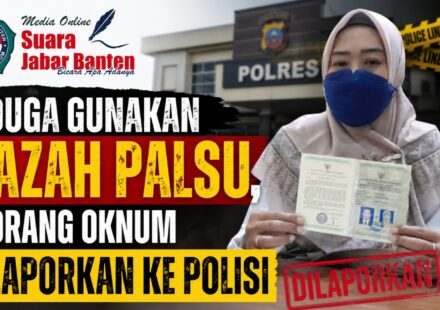 Diduga Gunakan Ijazah Palsu, Seorang Oknum Dilaporkan ke Polisi