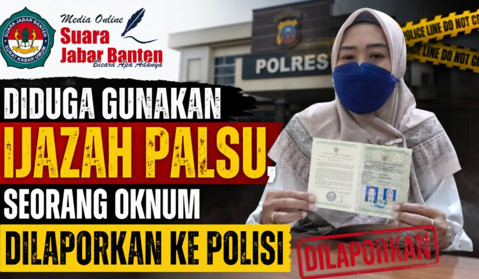 Diduga Gunakan Ijazah Palsu, Seorang Oknum Dilaporkan ke Polisi