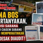 Dana BOS Dipertanyakan, Kondisi Sarana SMPN 3 Ciasem Subang
