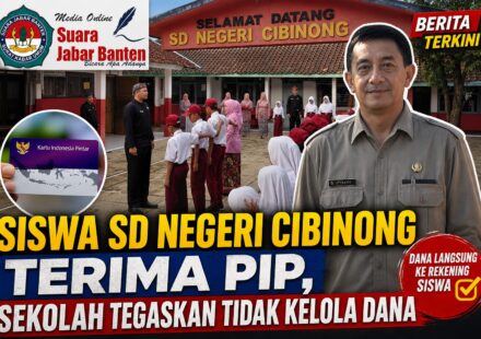 Siswa SD Negeri Cibinong Terima PIP, Sekolah Tegaskan Tidak Kelola Dana