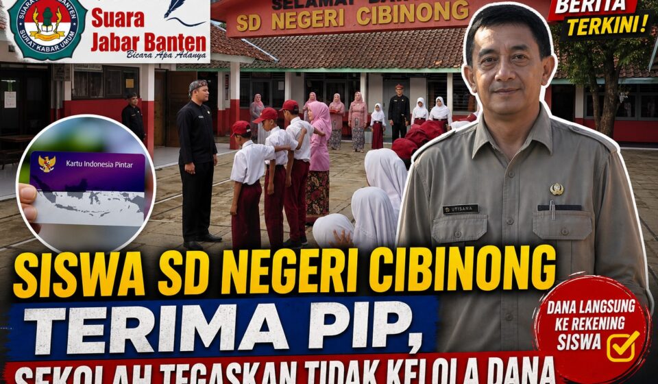 Siswa SD Negeri Cibinong Terima PIP, Sekolah Tegaskan Tidak Kelola Dana