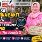 Masa Purna Bakti Tiba, Keluarga Besar SMAN 1 Cikampek Lepas Dra. Trie Aprilda R