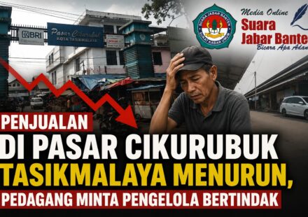 Penjualan di Pasar Cikurubuk Tasikmalaya Menurun, Pedagang Minta Pengelola Bertindak