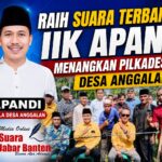 Raih Suara Terbanyak, Iik Apandi Menangkan Pilkades PAW Desa Anggalan