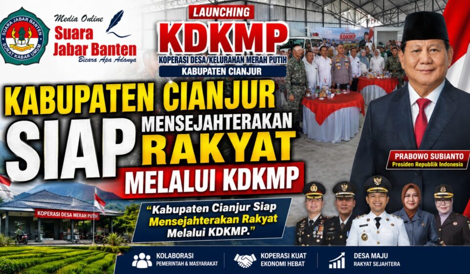 Kabupaten Cianjur Siap Mensejahterakan Rakyat Melalui KDKMP