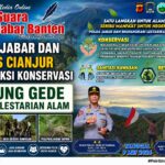 Polda Jabar dan Polres Cianjur Gelar Aksi Konservasi Gunung Gede Demi Kelestarian Alam
