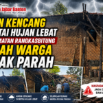 Angin Kencang Disertai Hujan Lebat di Kecamatan Rangkasbitung, Rumah Warga Rusak Parah