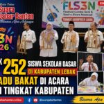 Sebanyak 252 Siswa sekolah Dasar di Kabupaten Lebak