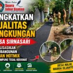 Tingkatkan Kualitas Lingkungan, Desa Sirnasari Realisasikan Pembangunan Jalan Hotmix di Kampung Tegal Keramat