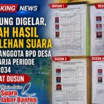 Rampung Digelar, Inilah Hasil Perolehan Suara Calon Anggota BPD Desa Ciptaharja Periode 2026–2034 di Empat Dusun ff