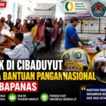904 KK di Cibaduyut Terima Bantuan Pangan Nasional dari Bapanas GG
