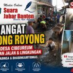 Semangat Gotong Royong Warga Desa Cibeureum Kembali Digelorakan, Lingkungan Lebih Bersih dan Nyaman GG